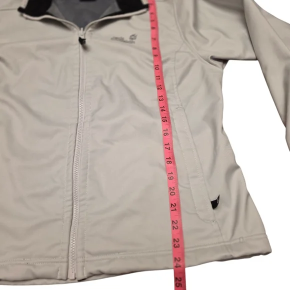 Jack Wolfskin Women's Light Gray Jacket Size L - Picture 9 of 13